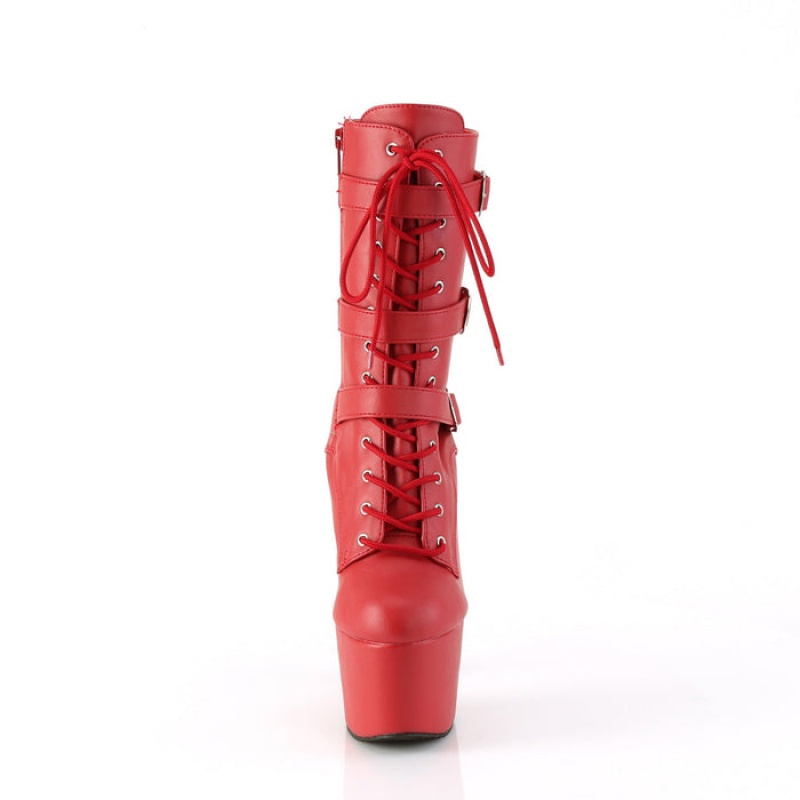 Red Pleaser Adore-1043 Women\'s Boots | ZW2504697