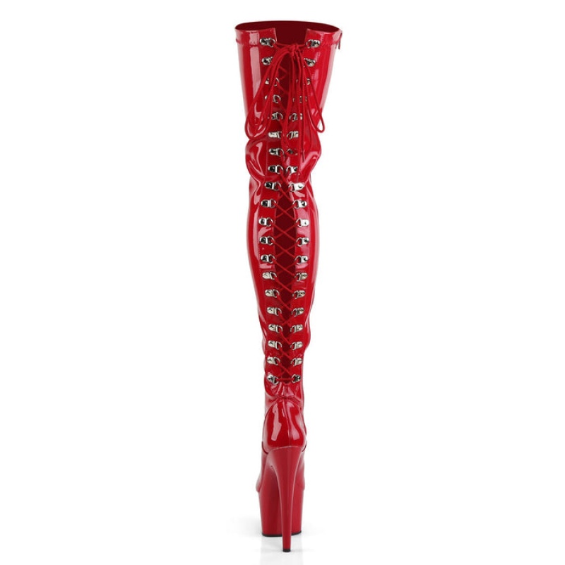 Red Pleaser Adore-3063 Women's Boots | FM0831596