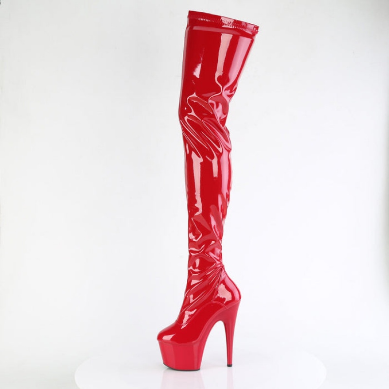 Red Pleaser Adore-4000 Women's Boots | ZH5704321