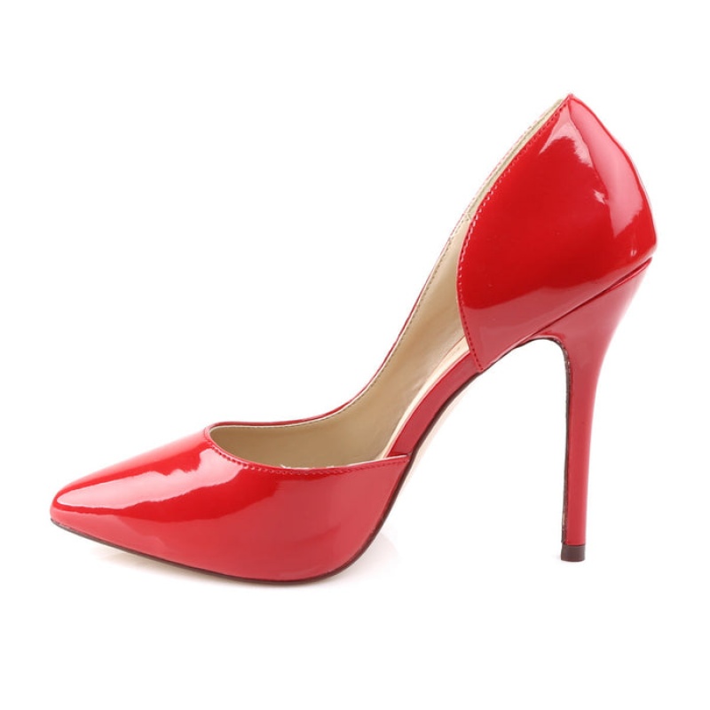 Red Pleaser Amuse-22 Women's Pumps | AK4952370