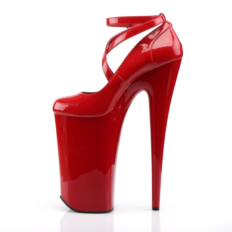 Red Pleaser Beyond-087 Women's Pumps | UI0389174