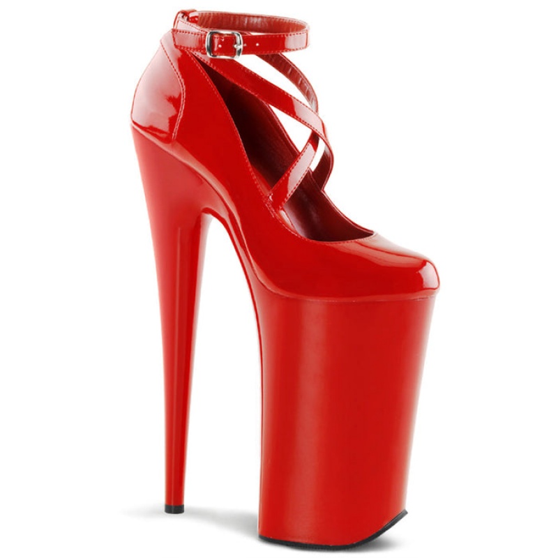 Red Pleaser Beyond-087 Women's Pumps | UI0389174