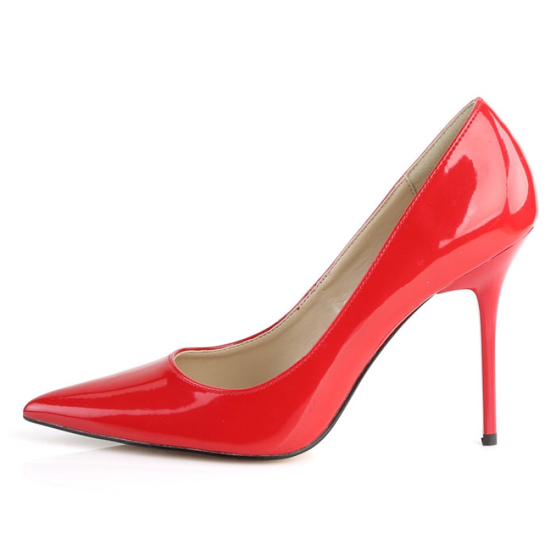 Red Pleaser Classique-20 Women's Pumps | PT8934120