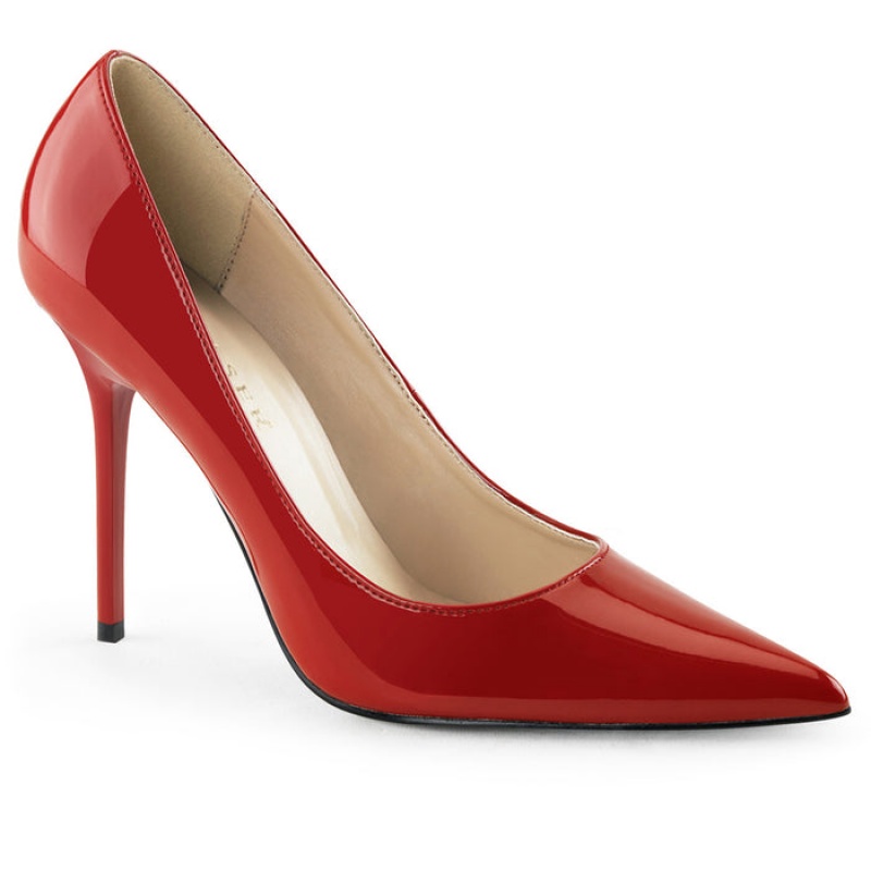 Red Pleaser Classique-20 Women's Pumps | PT8934120