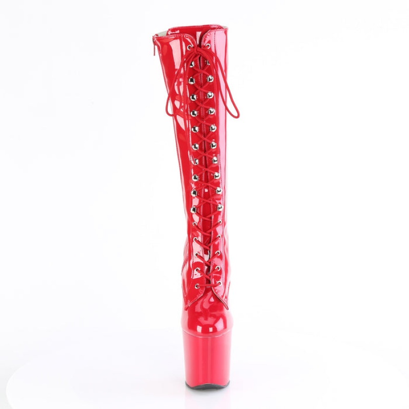 Red Pleaser Craze-2023 Women's Boots | BF8214657