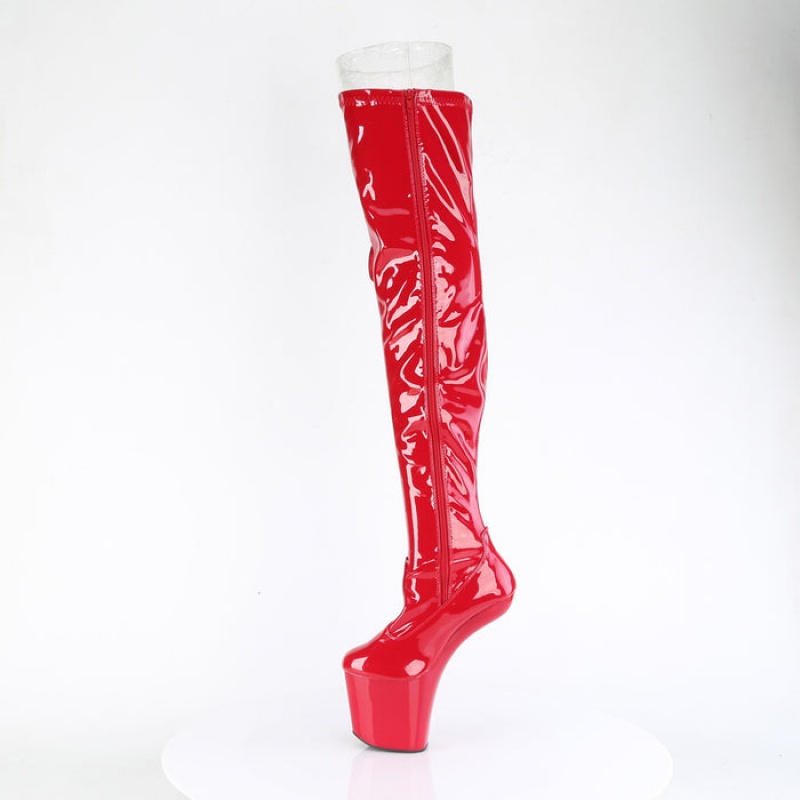 Red Pleaser Craze-3050 Women's Boots | XK3091452