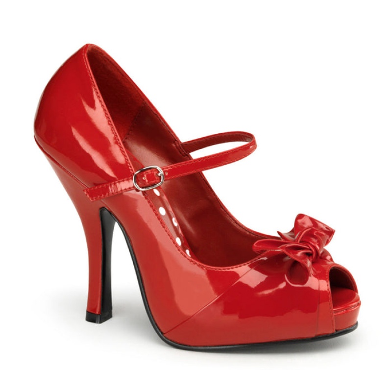 Red Pleaser Cutiepie-08 Women's Pumps | GU0739582