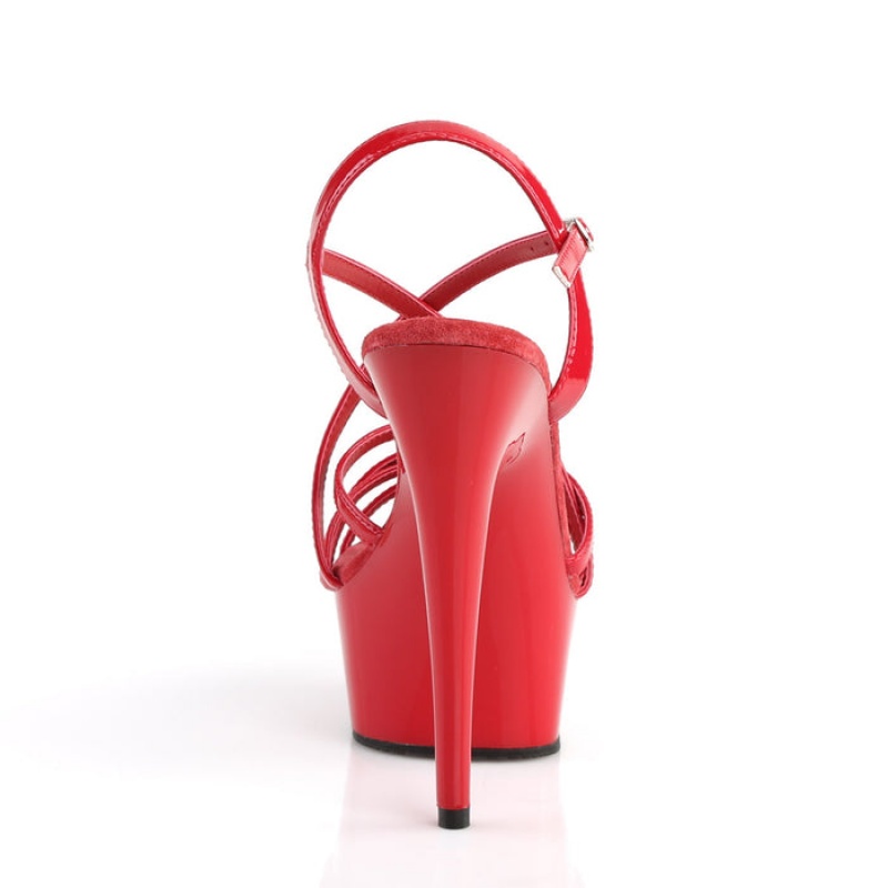 Red Pleaser Delight-613 Women's Sandals | AL7653029