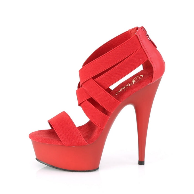 Red Pleaser Delight-669 Women's Sandals | AG4321957