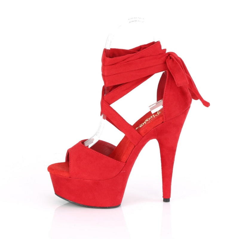 Red Pleaser Delight-679 Women's Pumps | MN0317482