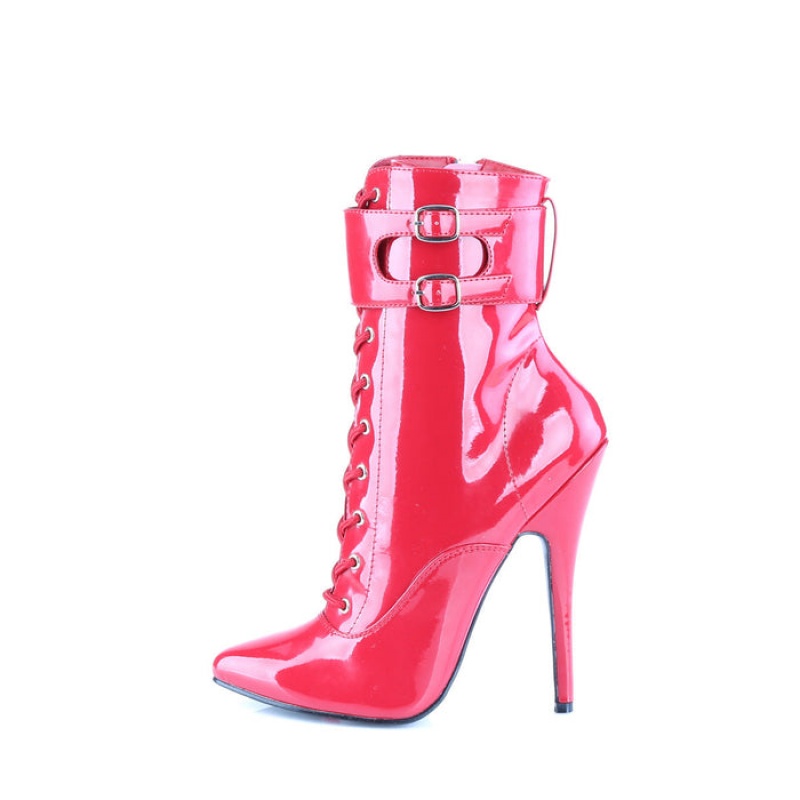 Red Pleaser Domina-1023 Women's Boots | YI6207851