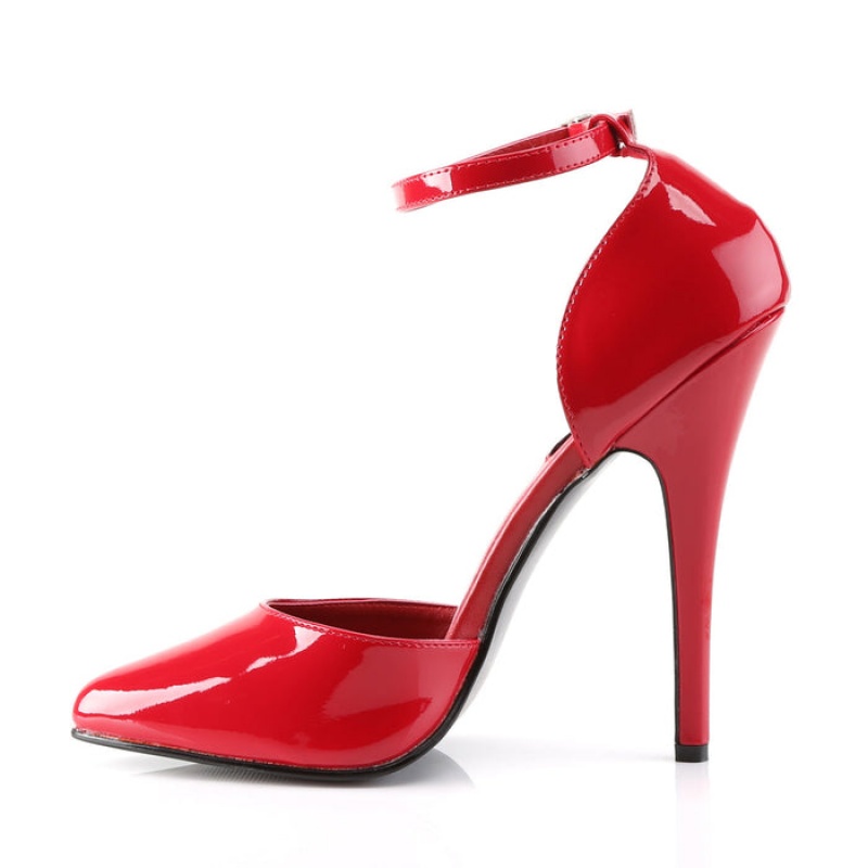 Red Pleaser Domina-402 Women's D'Orsay | CI7140632