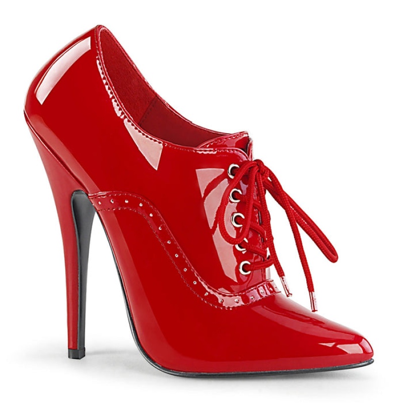 Red Pleaser Domina-460 Women's Pumps | TB6823074