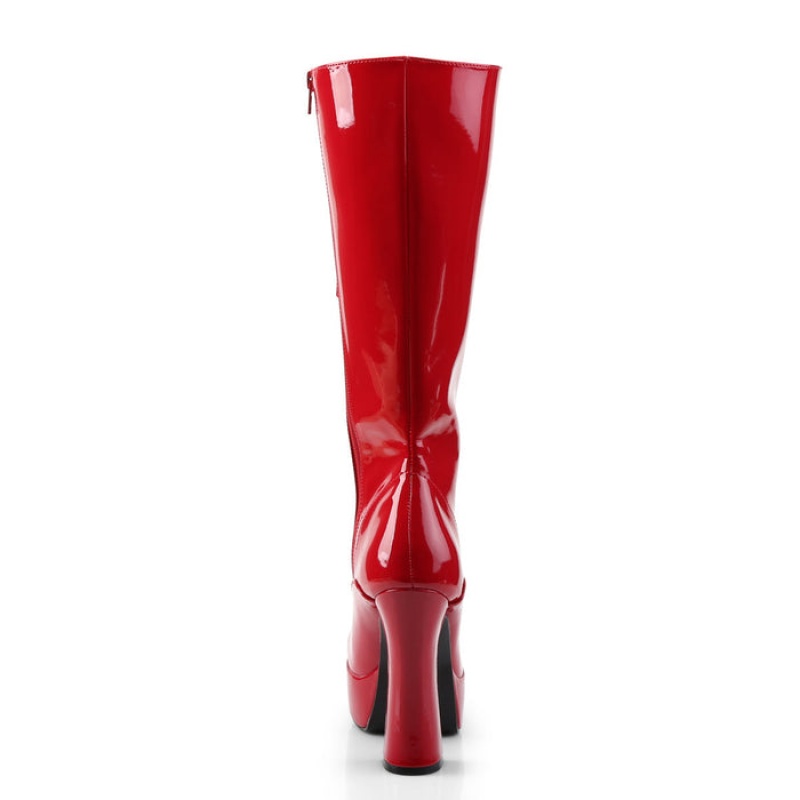 Red Pleaser Electra-2020 Women's Boots | PM8263709