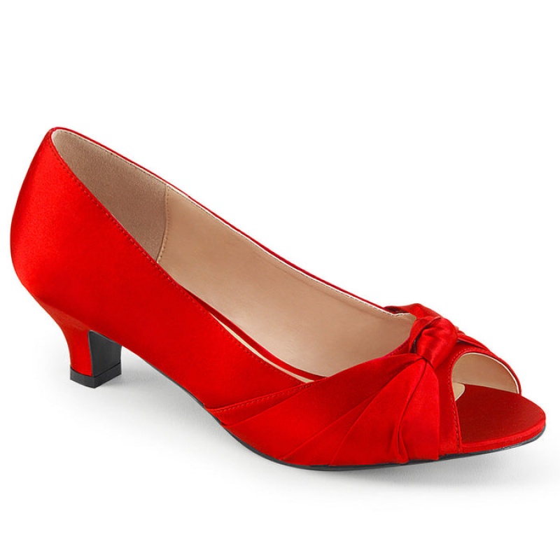 Red Pleaser Fab-422 Women's Pumps | AO3419278