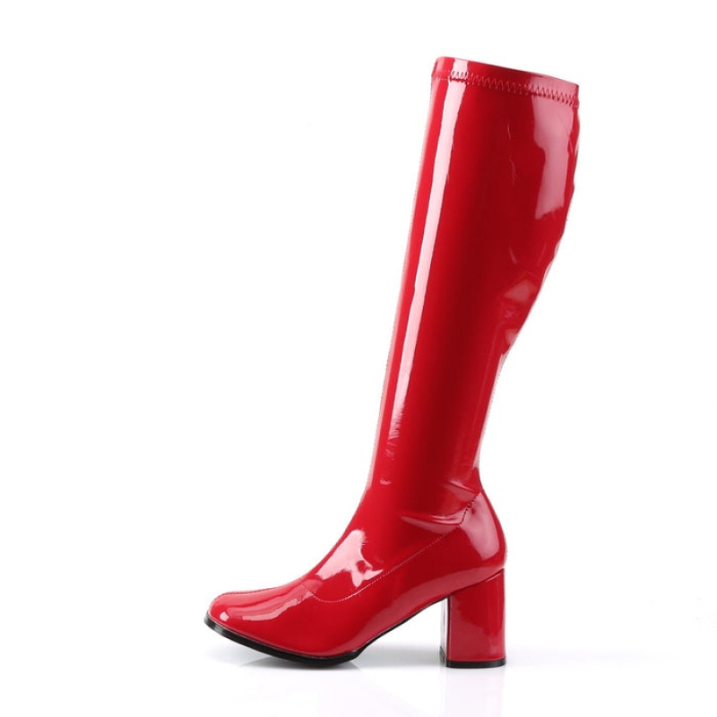 Red Pleaser Gogo-300 Women's Boots | AW0935467