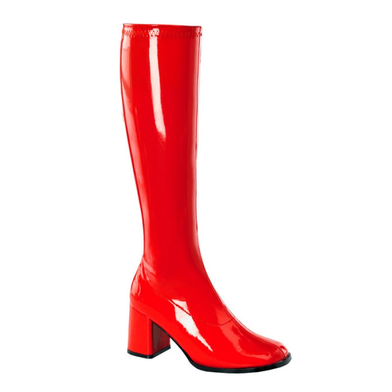 Red Pleaser Gogo-300 Women's Boots | AW0935467