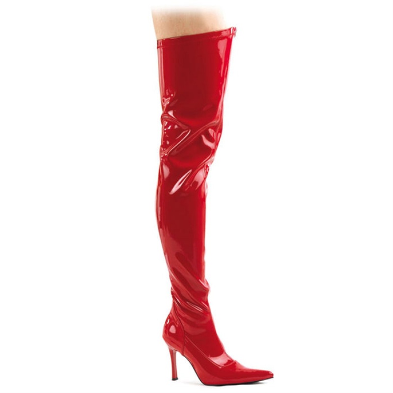 Red Pleaser Lust-3000 Women's Boots | GA3196540