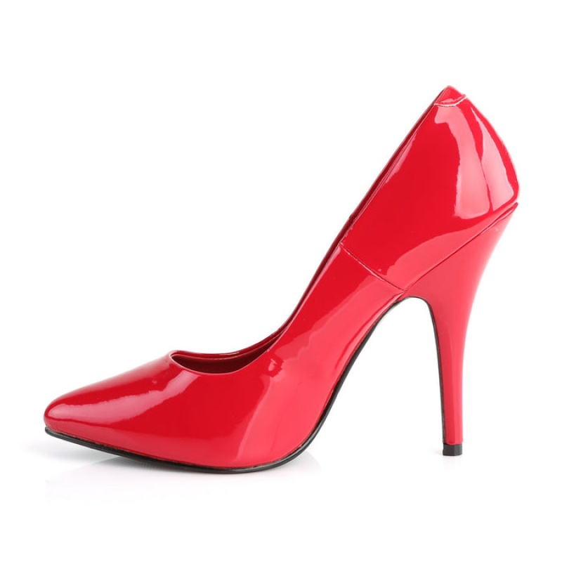 Red Pleaser Seduce-420 Women's Pumps | ET9524806