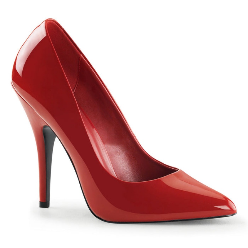 Red Pleaser Seduce-420 Women's Pumps | ET9524806