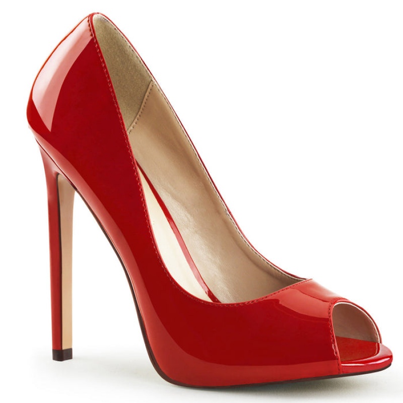 Red Pleaser Sexy-42 Women's Pumps | GU1903762