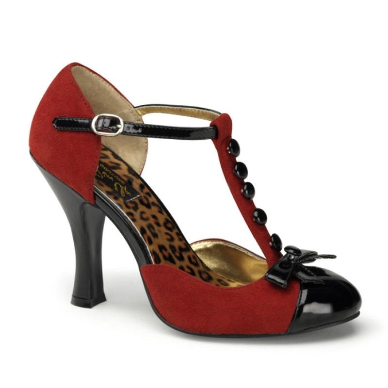 Red Pleaser Smitten-10 Women's D'Orsay | NX2518640