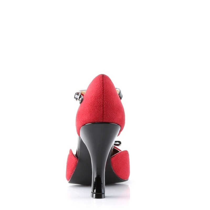 Red Pleaser Smitten-10 Women's Pumps | OX3408125