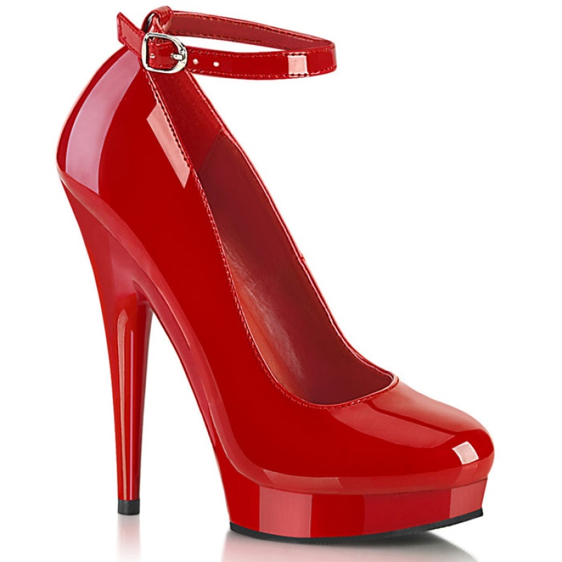 Red Pleaser Sultry-686 Women's Pumps | WH7652034