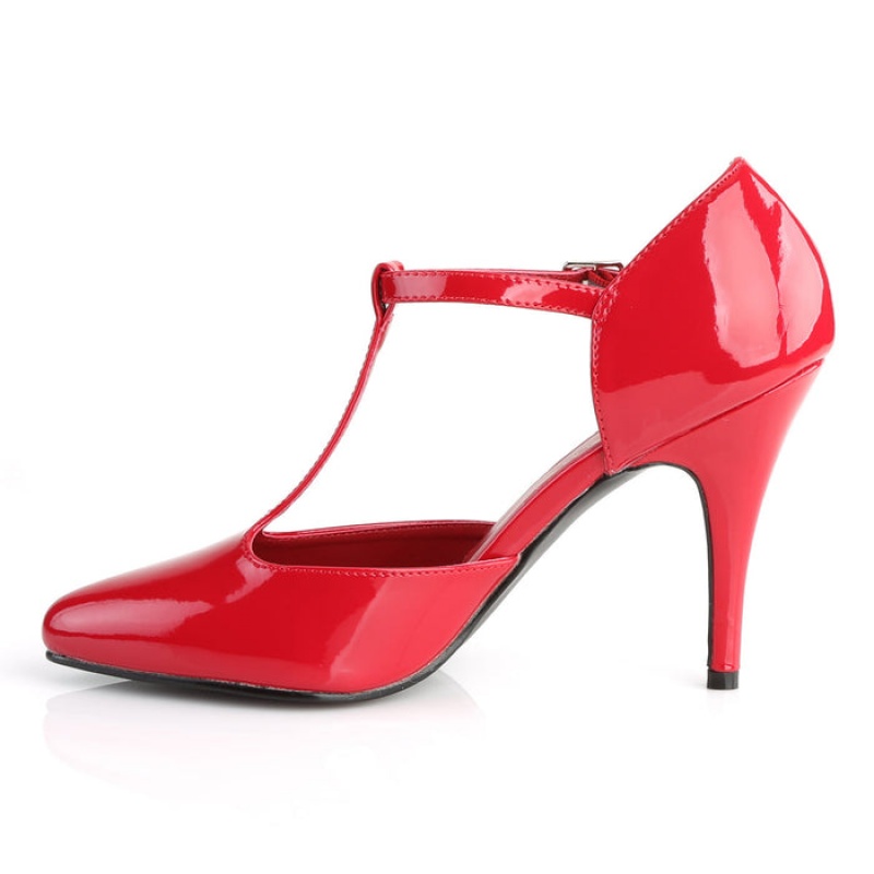 Red Pleaser Vanity-415 Women's Pumps | TR7146530