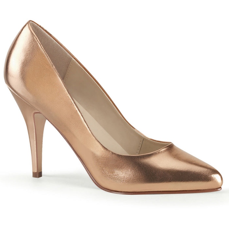 Rose / Gold Pleaser Vanity-420 Women's Pumps | XI4893165