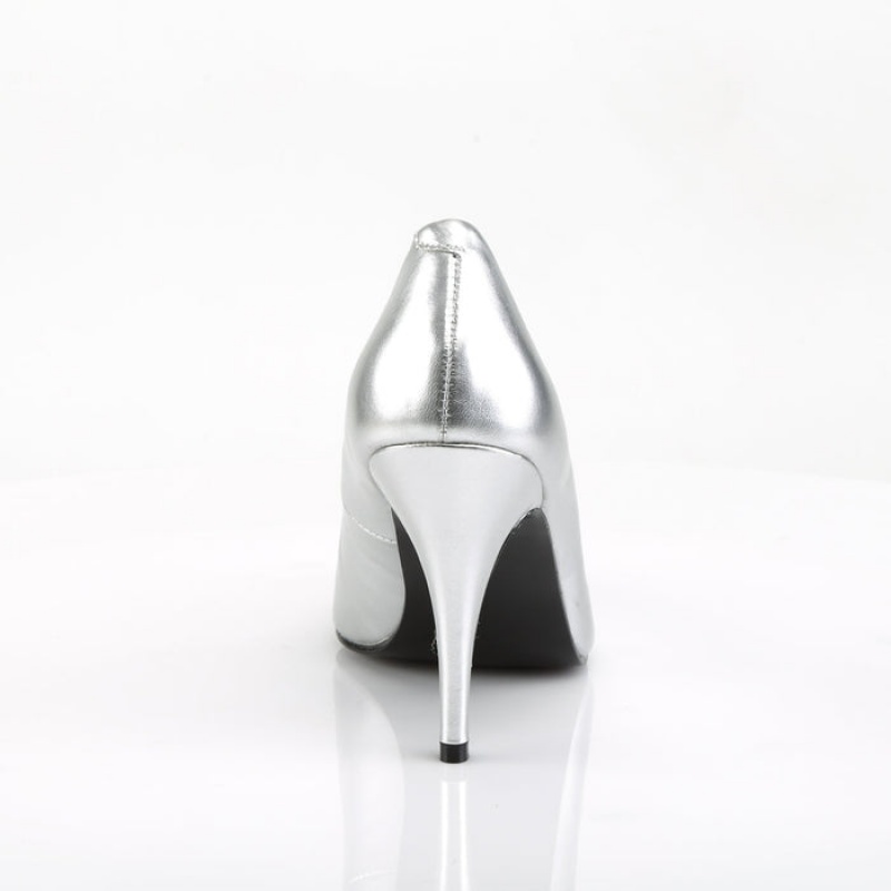 Silver Pleaser Vanity-420 Women's Pumps | OI0162893