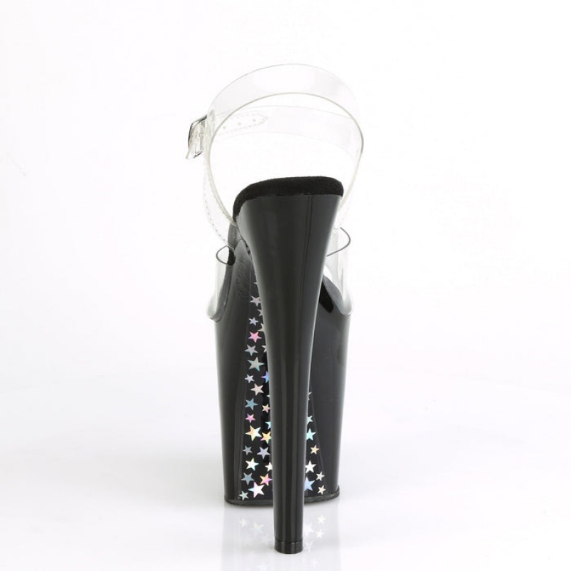 Silver Pleaser Xtreme-808CHS Women's Sandals | GH6207538