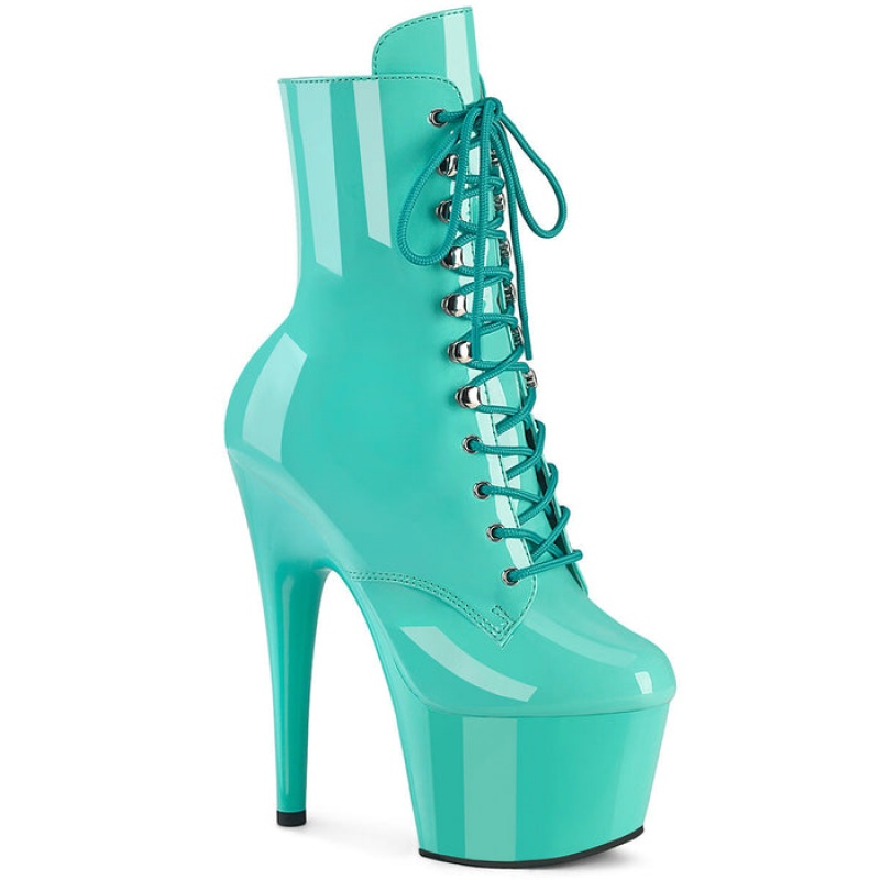 Turquoise Pleaser Adore-1020 Women's Boots | SH6742810