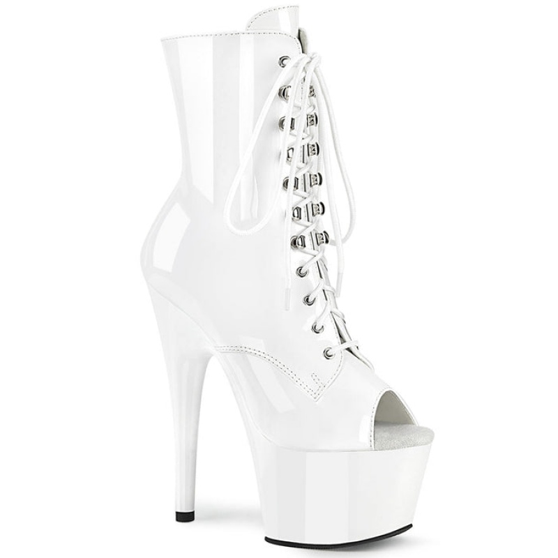 White Pleaser Adore-1021 Women's Boots | CH3027491