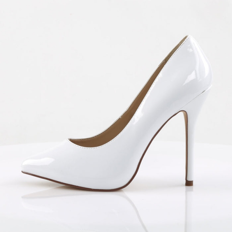 White Pleaser Amuse-20 Women's Pumps | FR0124985