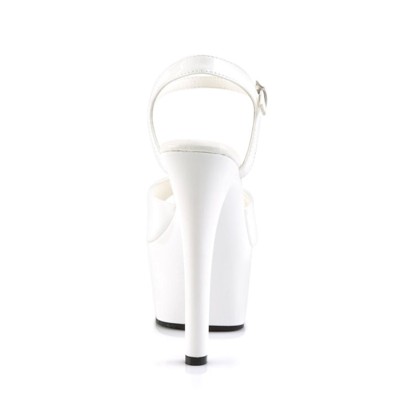 White Pleaser Aspire-609 Women's Sandals | TS6714903