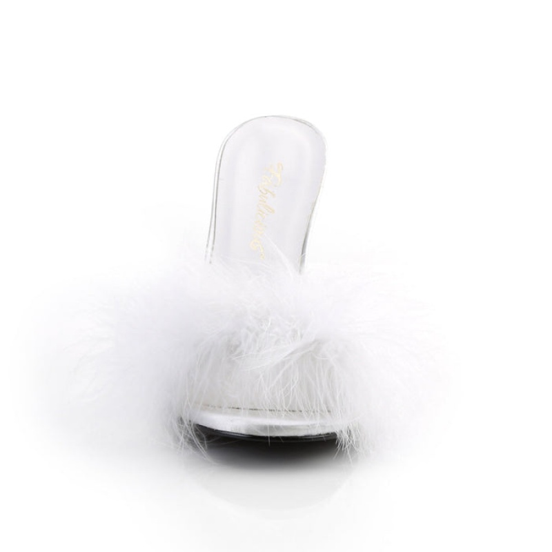 White Pleaser Classique-01F Women\'s Slides | SZ8205961