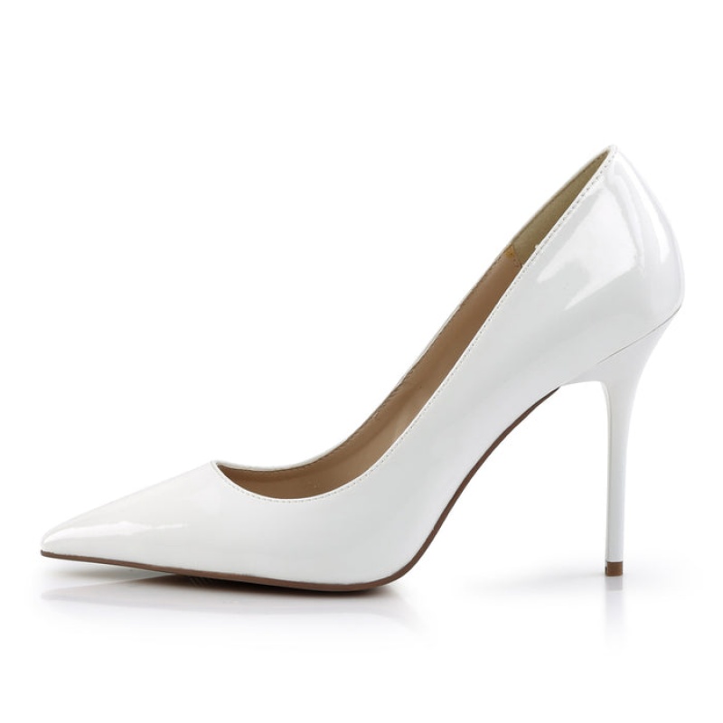 White Pleaser Classique-20 Women's Pumps | EW6309217