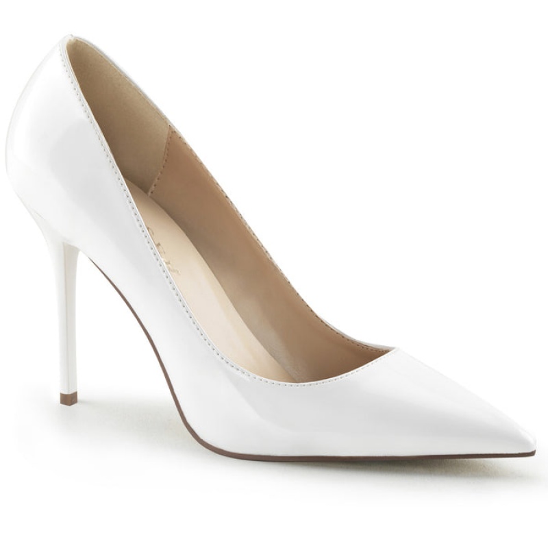 White Pleaser Classique-20 Women's Pumps | EW6309217