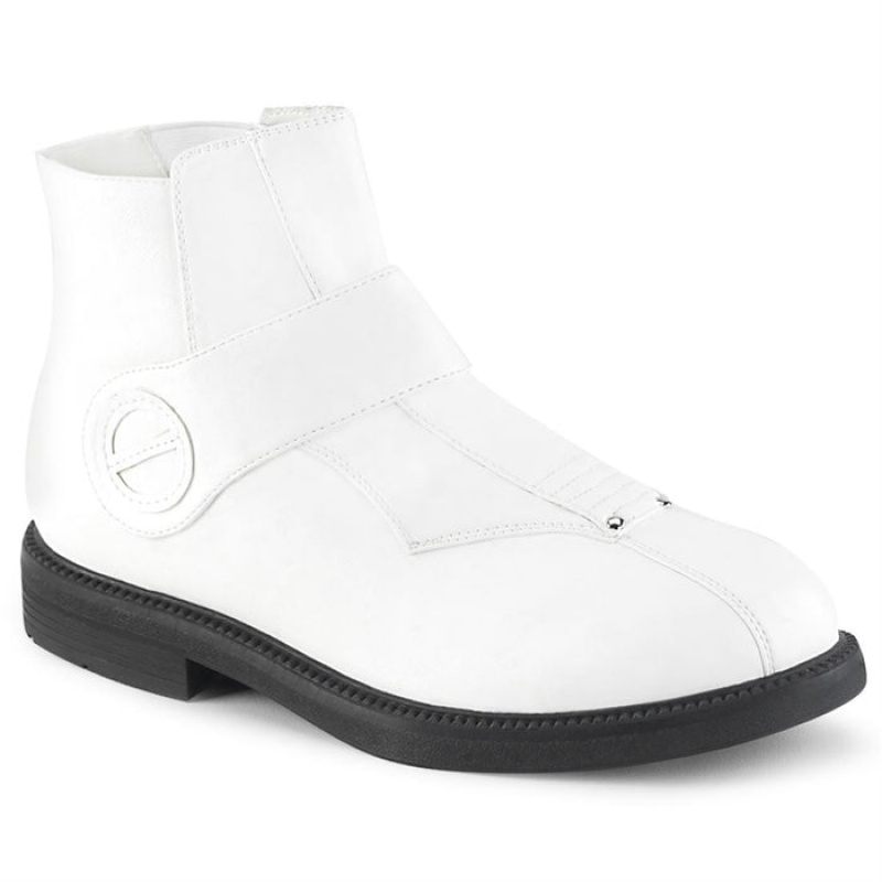 White Pleaser Clone-102 Women's Boots | OS5918407