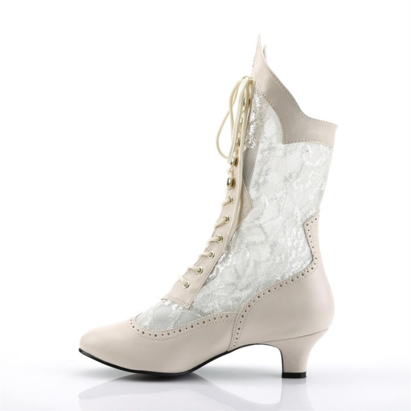 White Pleaser Dame-115 Women's Boots | WL3748215