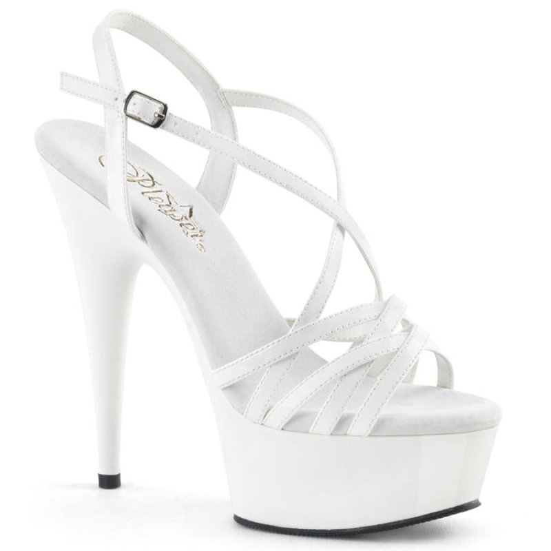 White Pleaser Delight-613 Women's Sandals | AH0641758