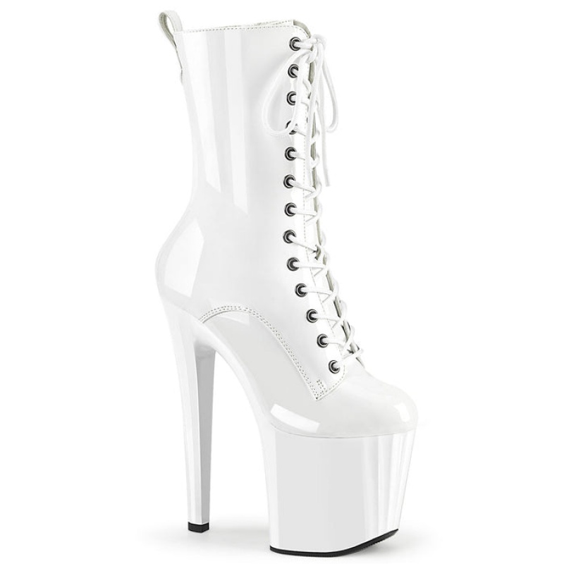 White Pleaser Enchant-1040 Women's Boots | GY1586729