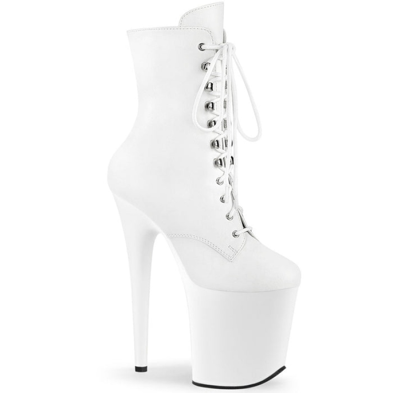 White Pleaser Flamingo-1020 Women's Boots | UR5961074