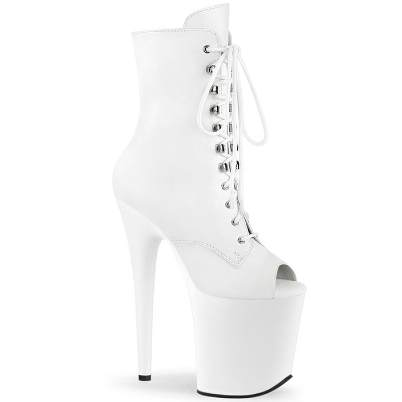 White Pleaser Flamingo-1021 Women's Boots | YI4397521