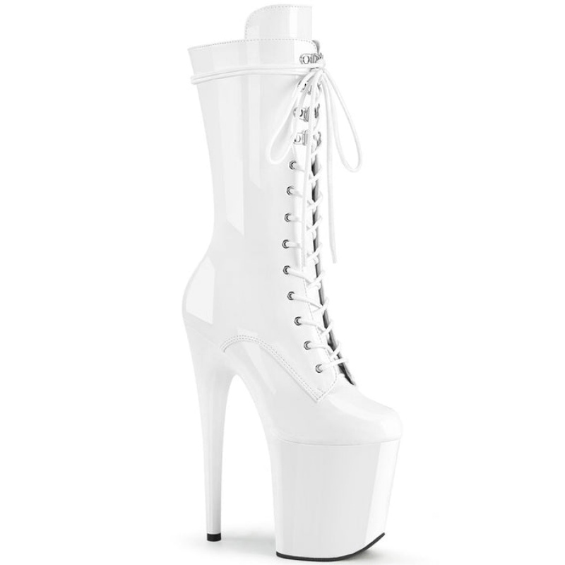 White Pleaser Flamingo-1050 Women's Boots | GB3968412