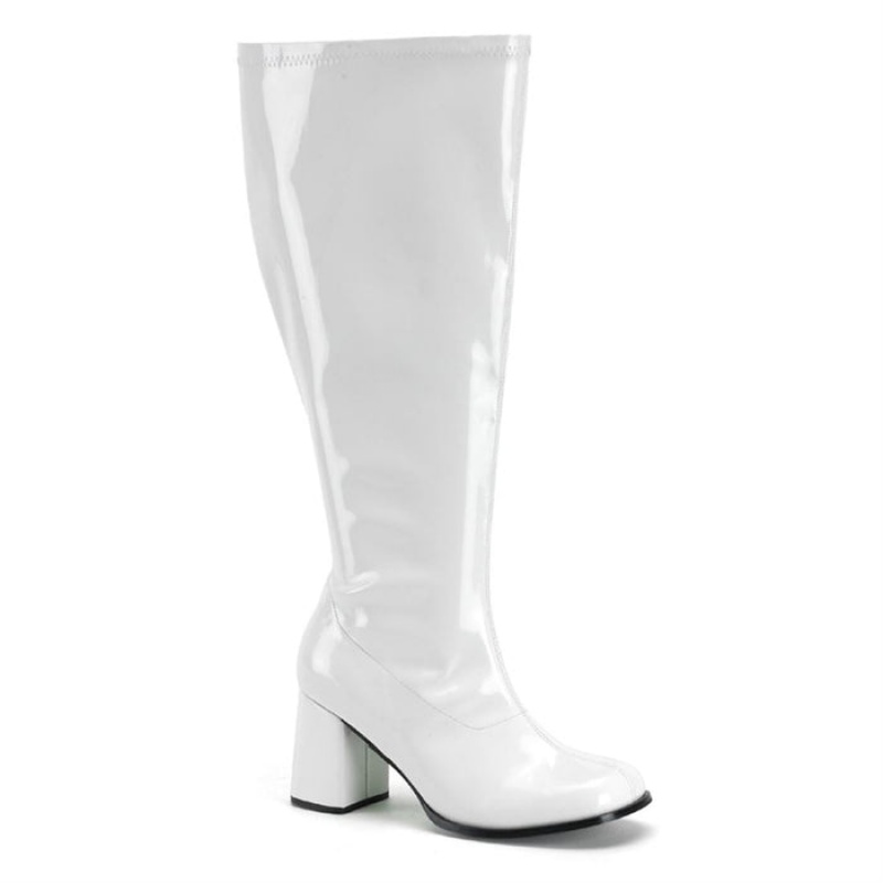 White Pleaser Gogo-300X Women's Boots | HA0396184