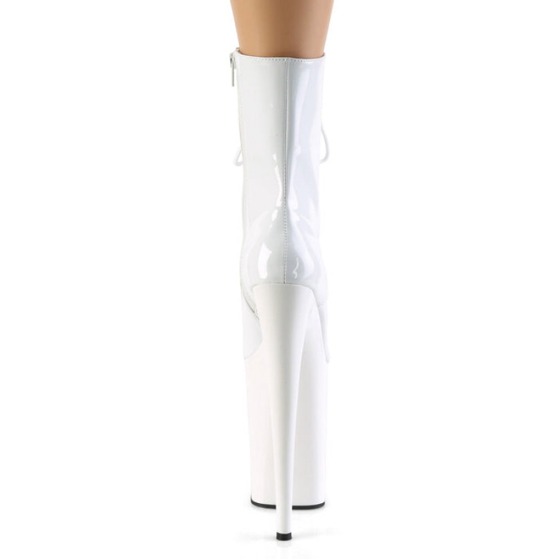 White Pleaser Infinity-1020 Women's Boots | AL6307982