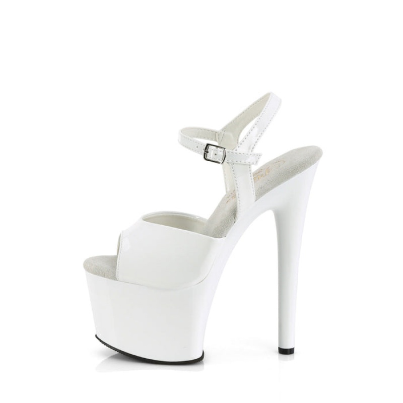 White Pleaser Passion-709 Women's Sandals | ND7142359