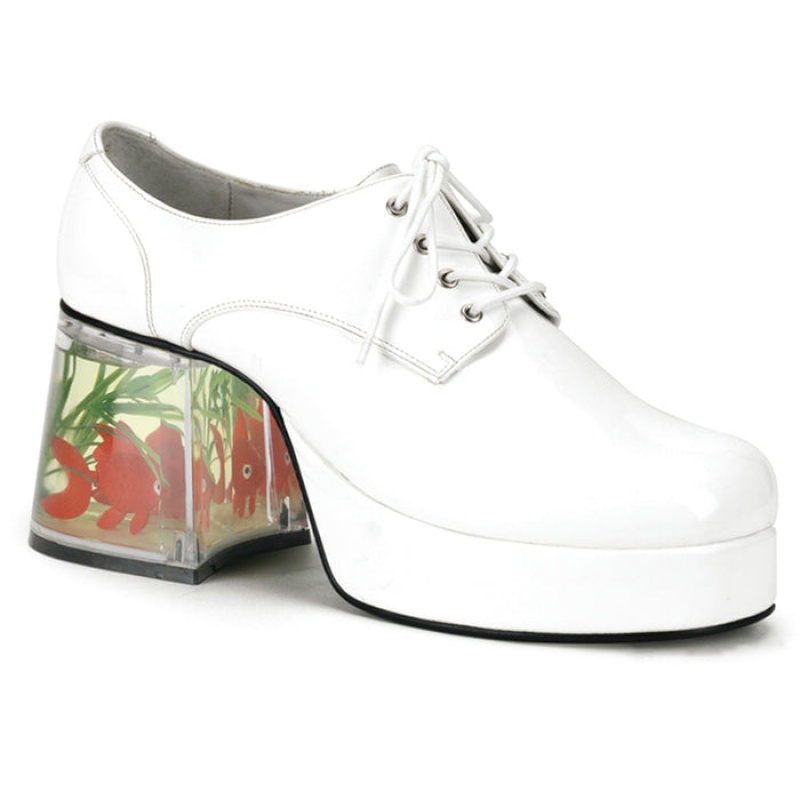 White Pleaser Pimp-02 Women's Shoes | TZ0867512